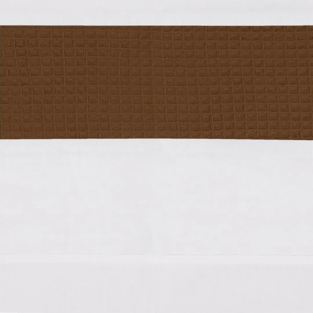 BINK Bedding Wieglaken Wafel Caramel 75x100cm