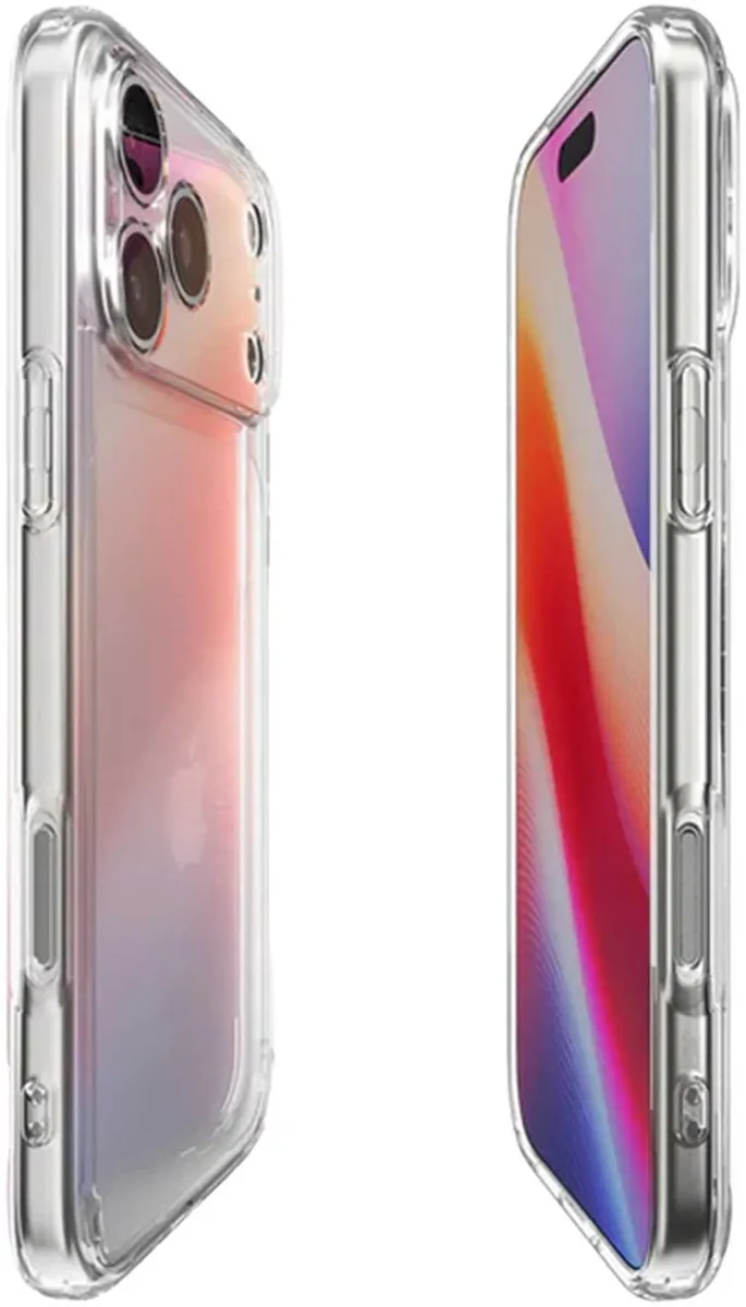 Spigen Ultra Hybrid Hoesje iPhone 17 Pro - Zwart - 1 Kaartvak