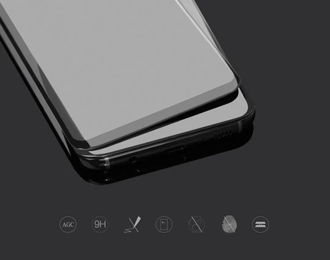 Nillkin 3D Tempered Glass Screenprotector Samsung Galaxy S8 - afbeelding 3 van 6