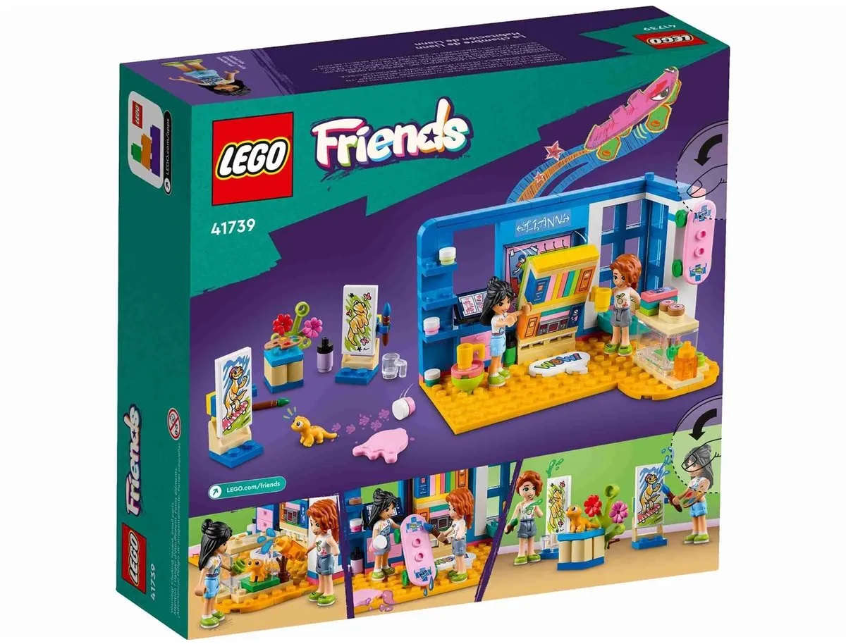 LEGO Friends Lianns Kamer Speelset 41739 - Multicolor - afbeelding 6 van 6