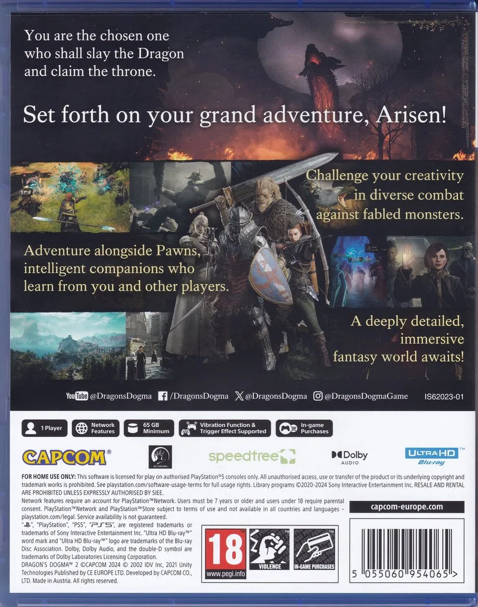 Capcom Dragon's Dogma 2 PS5