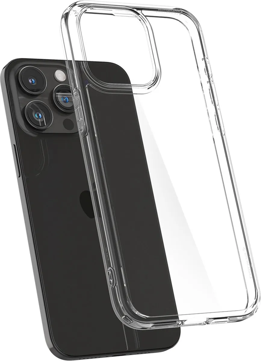 Spigen Ultra Hybrid Case ACS06565 - iPhone 15 Pro Max - Transparant - afbeelding 6 van 6