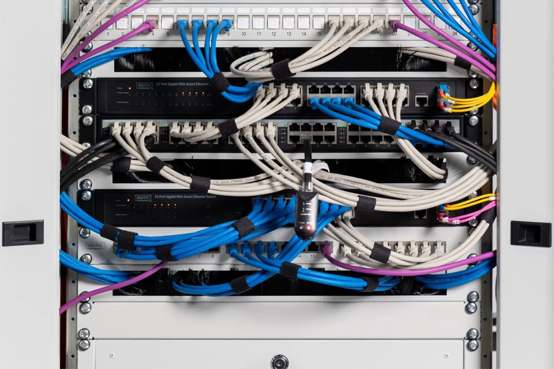 Digitus DN-19 BPN-01 Patchkastafdekking 19" - Grijs-wit RAL 7035