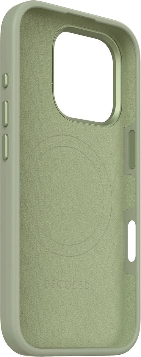 Decoded D24SI16PJG Siliconen Hoesje iPhone 16 Pro - Jade Groen