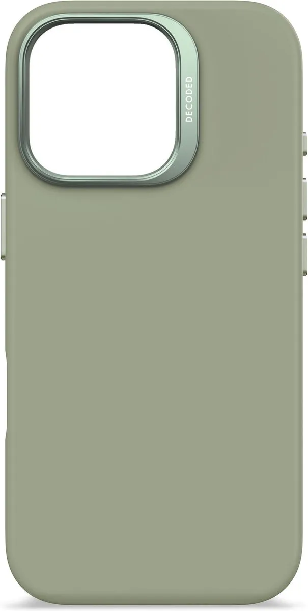 Decoded D24SI16PJG Siliconen Hoesje iPhone 16 Pro - Jade Groen