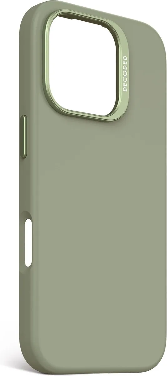 Decoded D24SI16PJG Siliconen Hoesje iPhone 16 Pro - Jade Groen