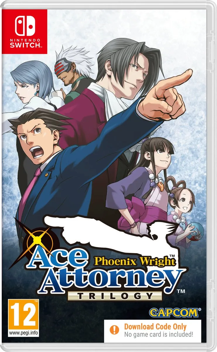 Capcom Phoenix Wright Ace Attorney Trilogy Nintendo Switch