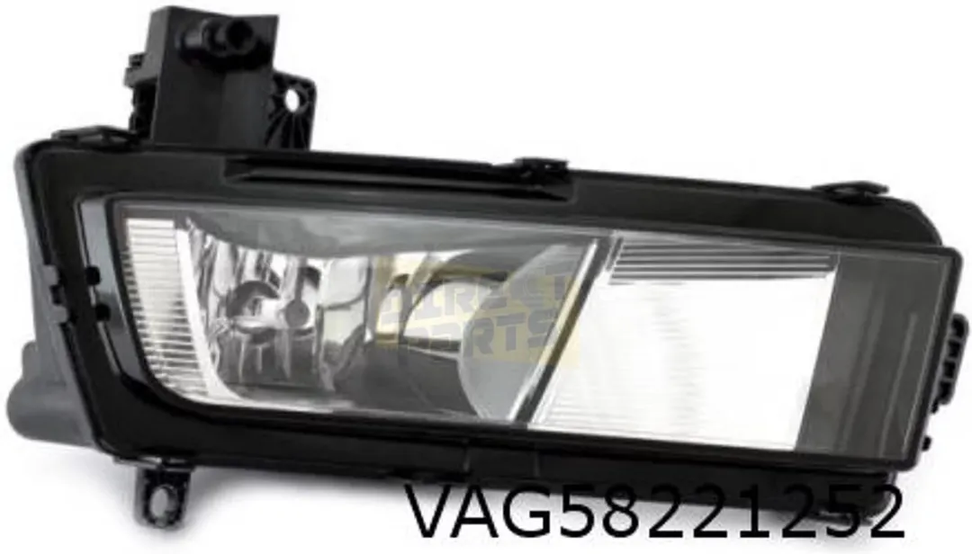Volkswagen Touran Mistlamp Rechts Chrome