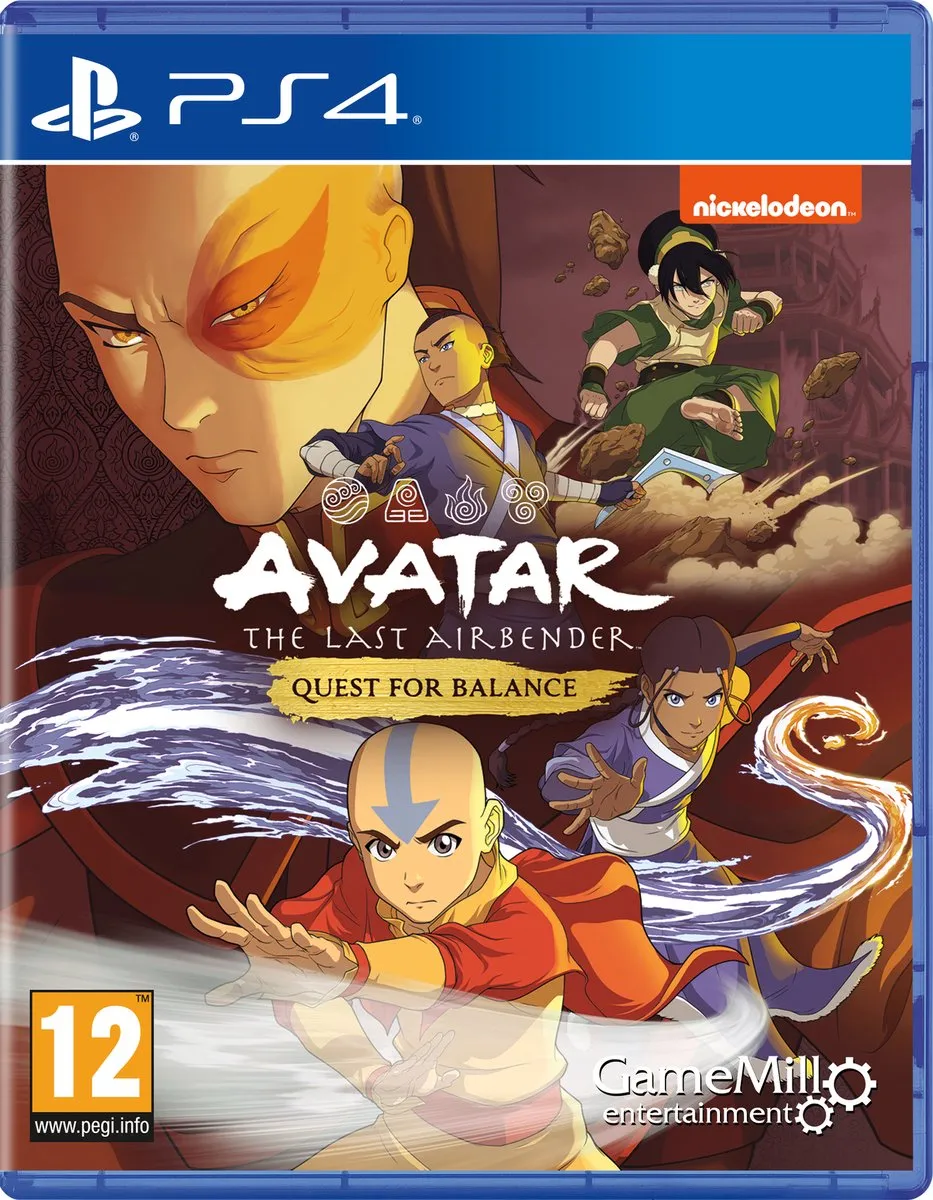 Mindscape Avatar The Last Airbender Quest for Balance PS4