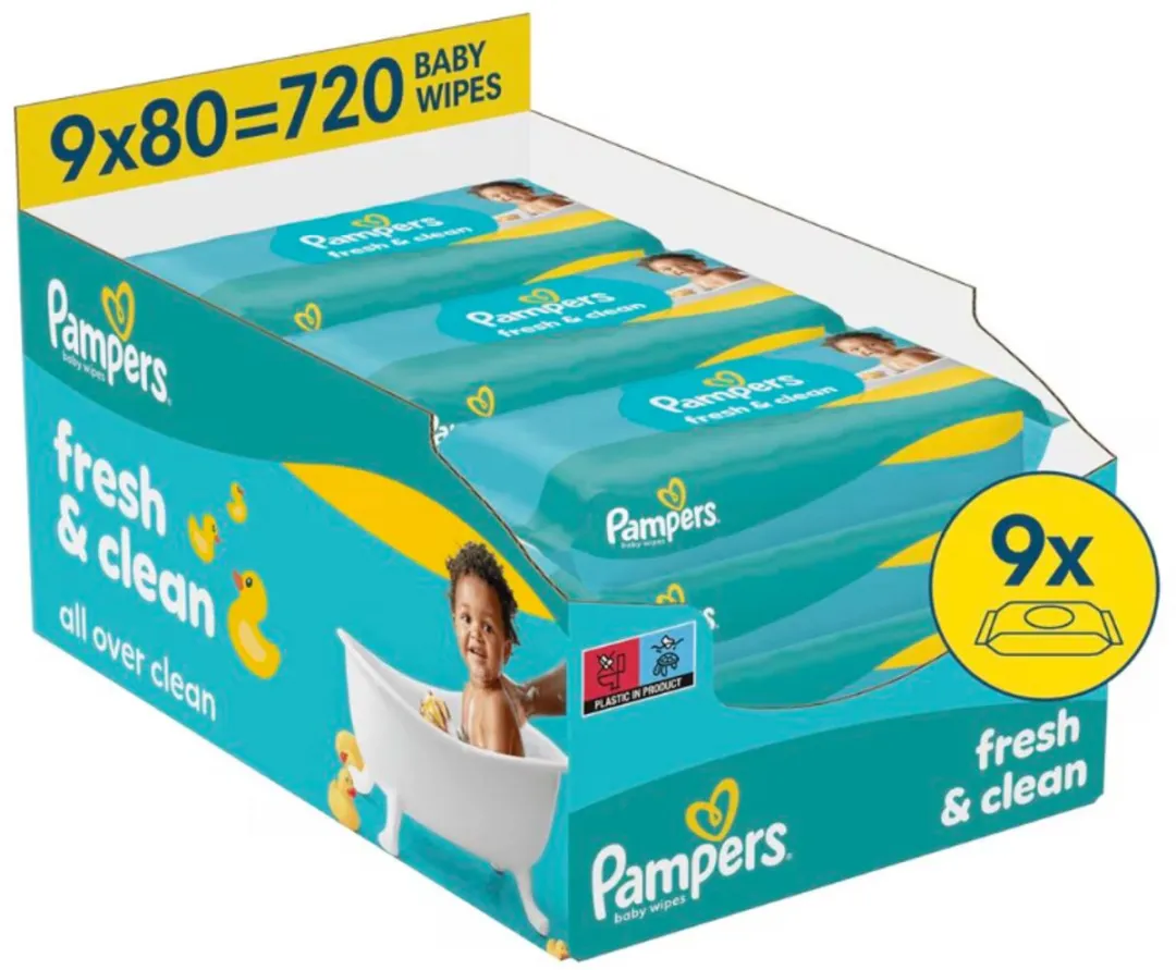 Pampers Fresh & Clean Babydoekjes