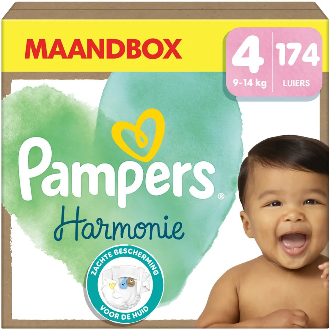 Pampers Harmonie Luiers Maat 4