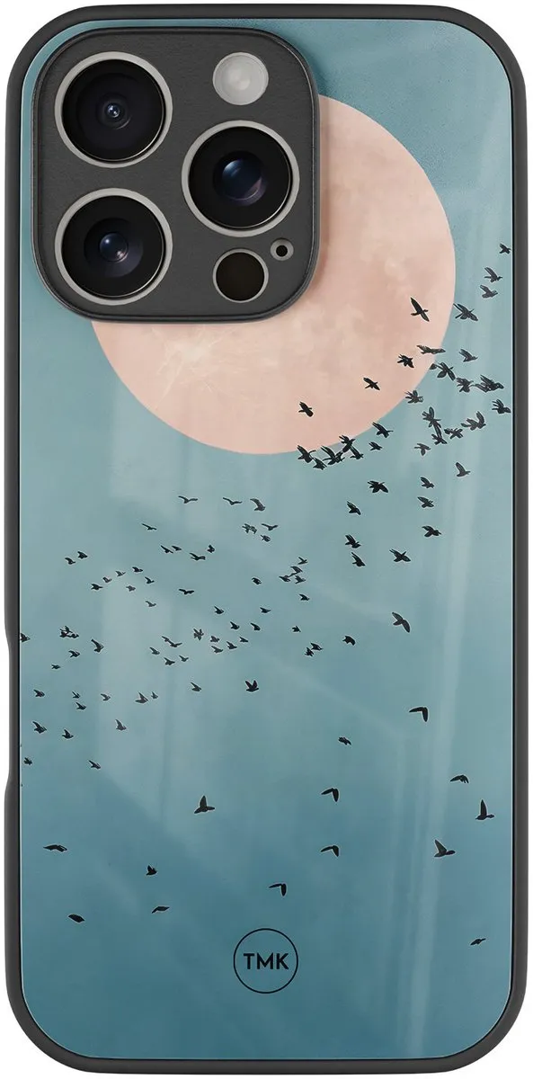 Casevibes iPhone 16 Pro Hoesje Moon Birds