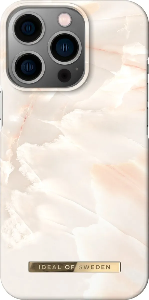 iDeal of Sweden iPhone 13 Pro MagSafe Hoesje - Rose Pearl Marble - afbeelding 6 van 6