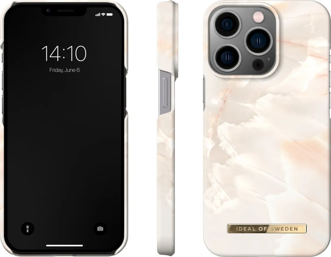 iDeal of Sweden iPhone 13 Pro MagSafe Hoesje - Rose Pearl Marble - afbeelding 3 van 6