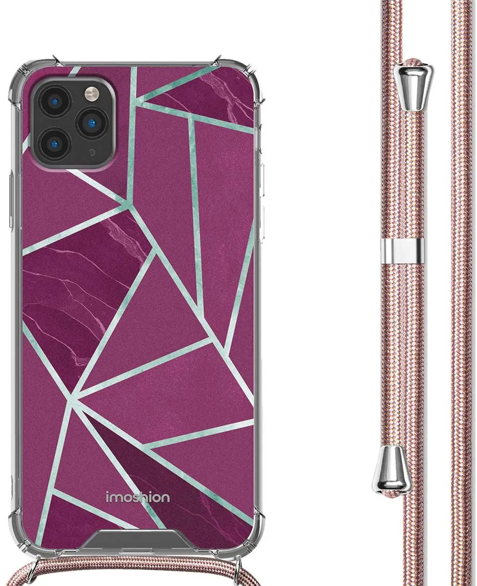Imoshion Hoesje iPhone 11 Pro Max Bordeaux Graphic