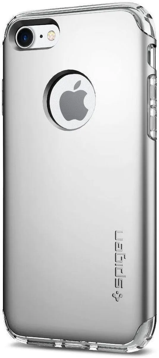 Spigen Hybrid Armor Hoesje iPhone 7 - Transparant Zilver