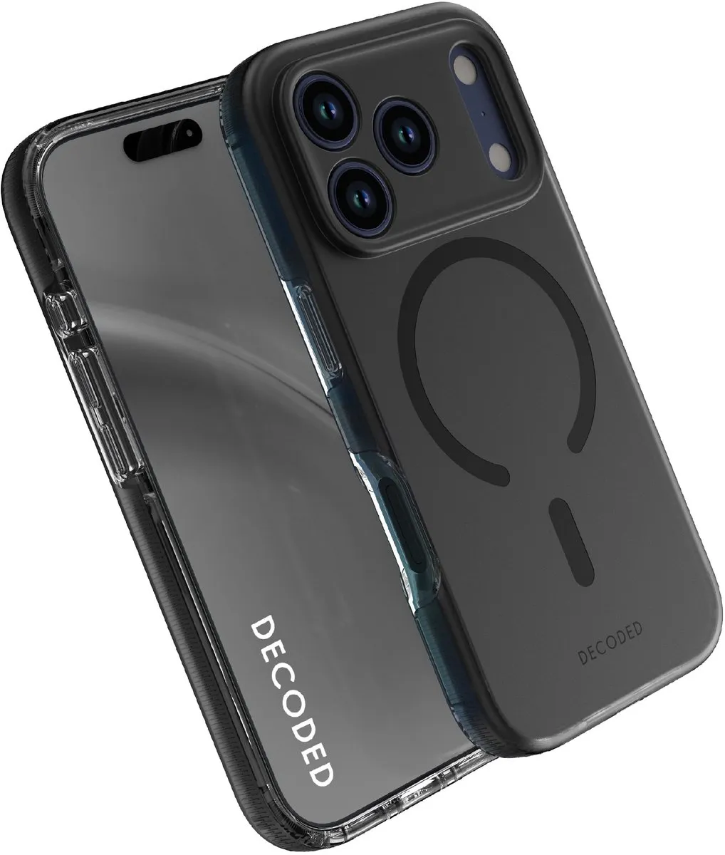 Decoded Clear Frosted Hoesje iPhone 17 Pro