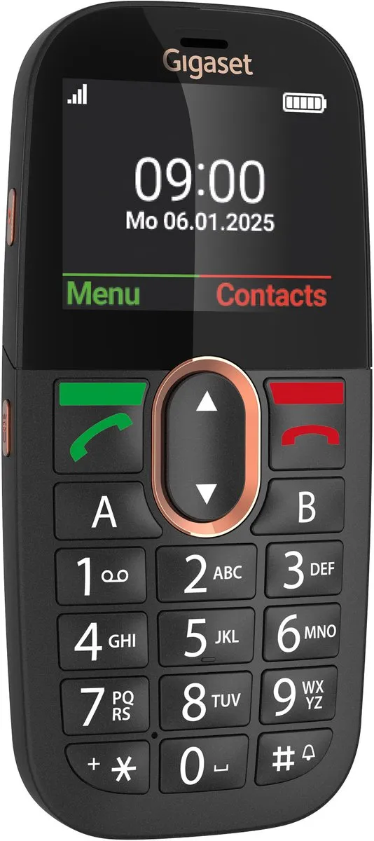 Gigaset GL695 Seniorentelefoon - 128GB - Zwart