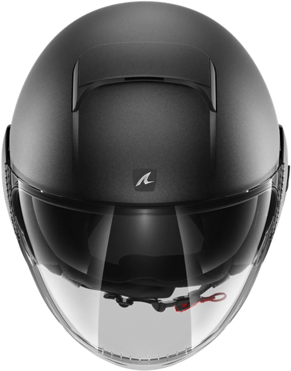 Shark Nano Blank Motorhelm - Mat Zwart XS - afbeelding 6 van 6