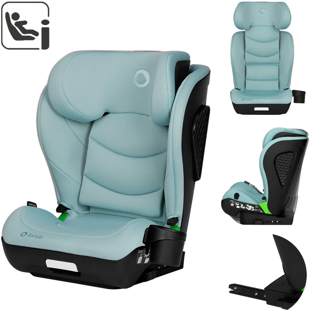 Lionelo Neal i-Size Autostoel 100-150cm - Blauw