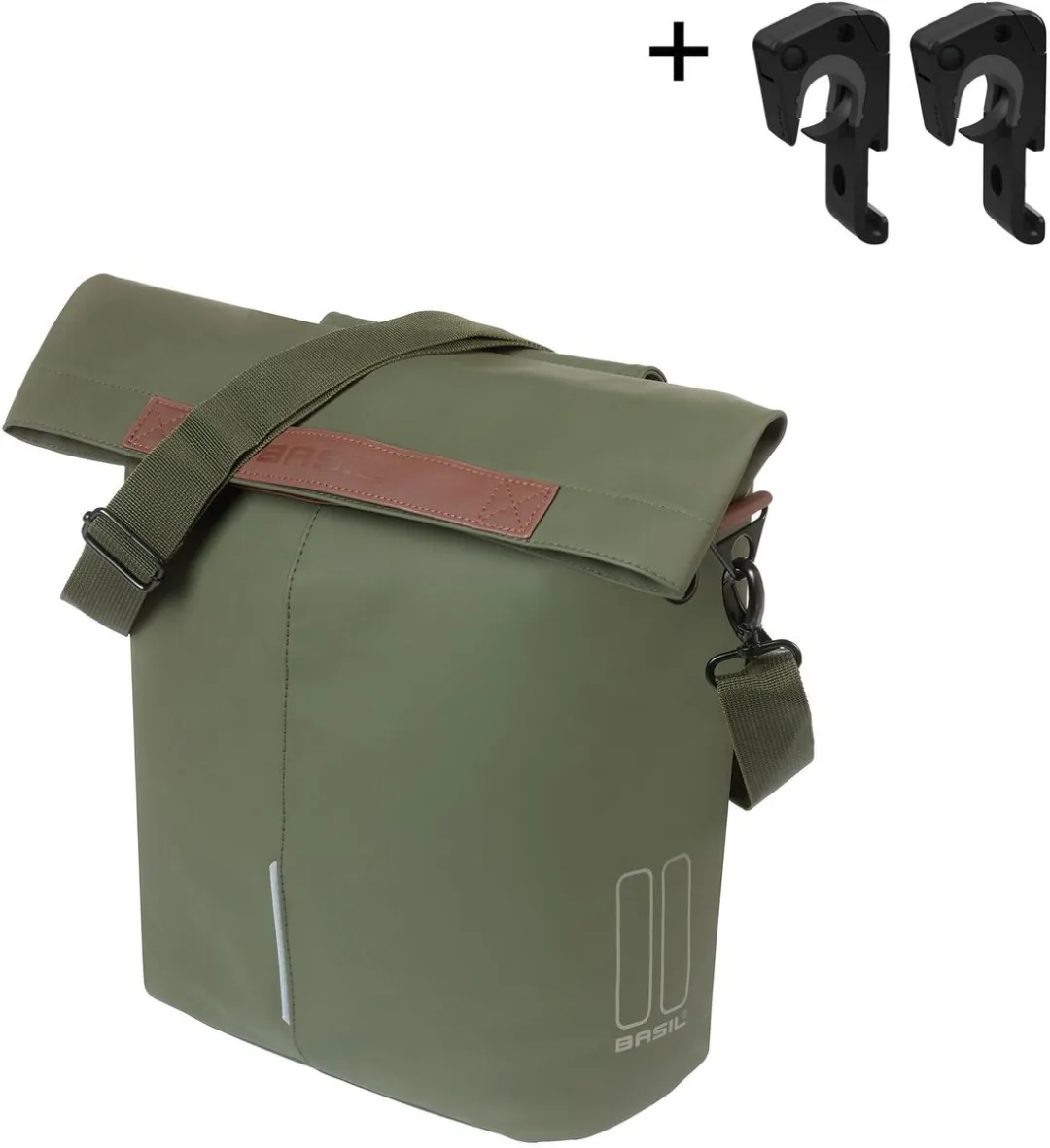 Basil City MIK Hooks Enkele Fietstas 16L