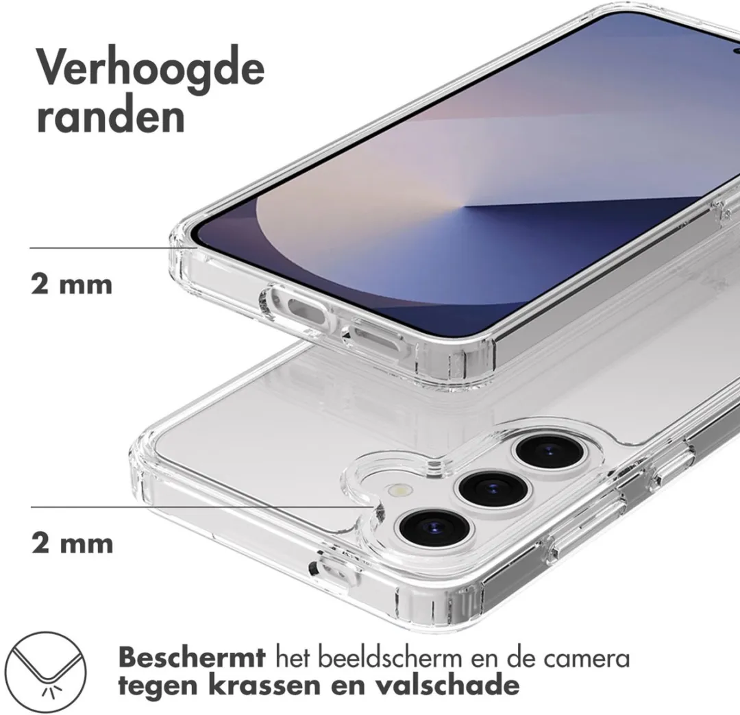 Accezz Xtreme Impact Backcover 2.0 Hoesje - Samsung Galaxy S25 - Transparant