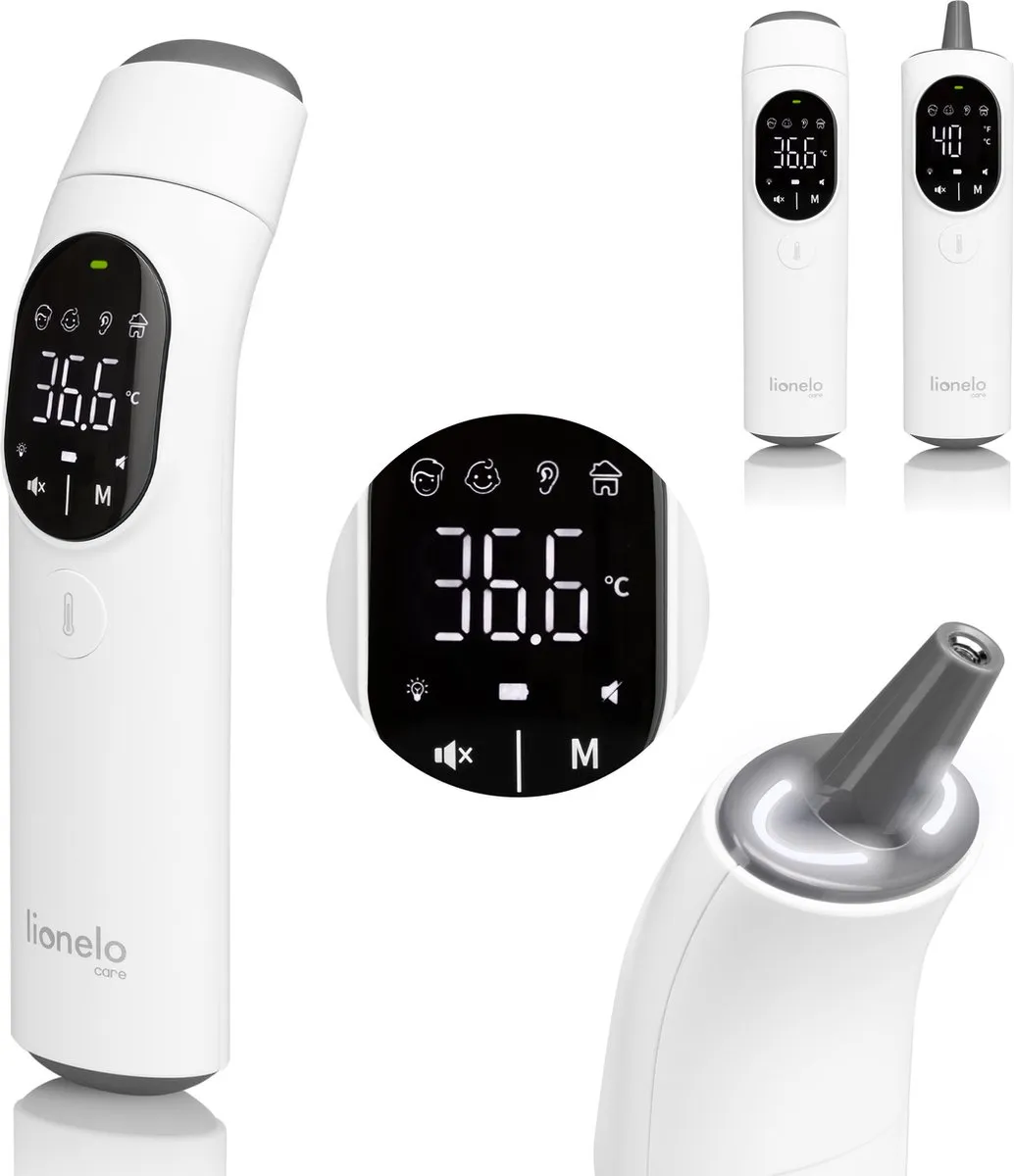 Lionelo FeverScan Infraroodthermometer - Wit