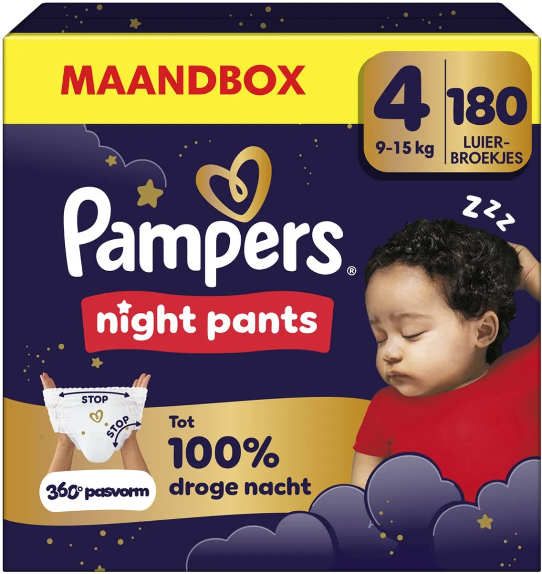 Pampers Night Pants Maat 4