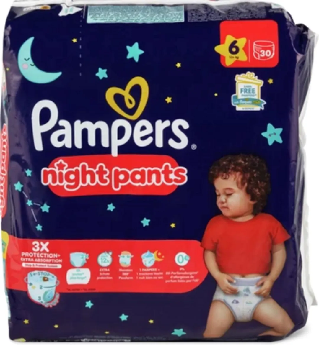 Pampers Night Pants Maat 6