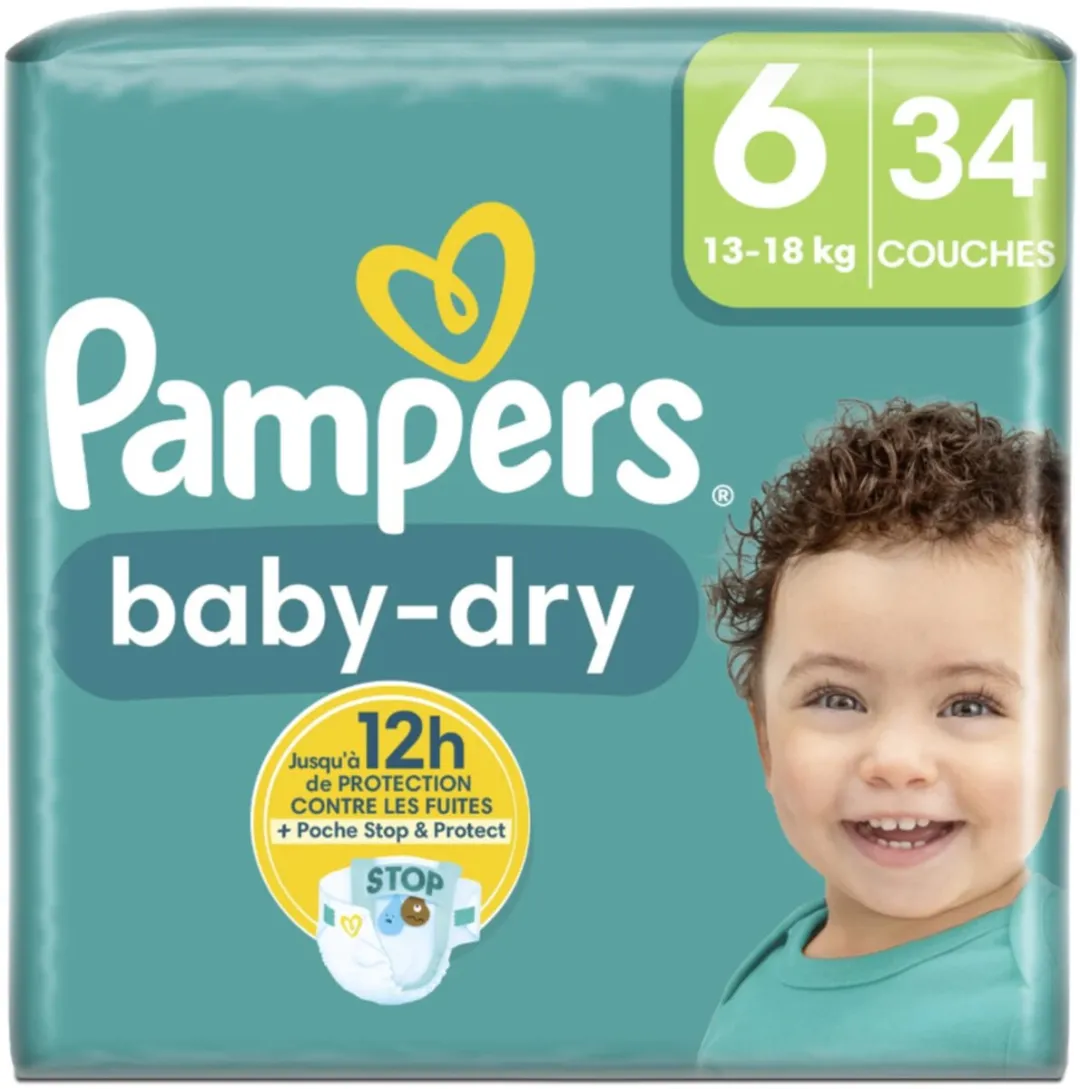 Pampers Baby Dry Luiers Maat 6