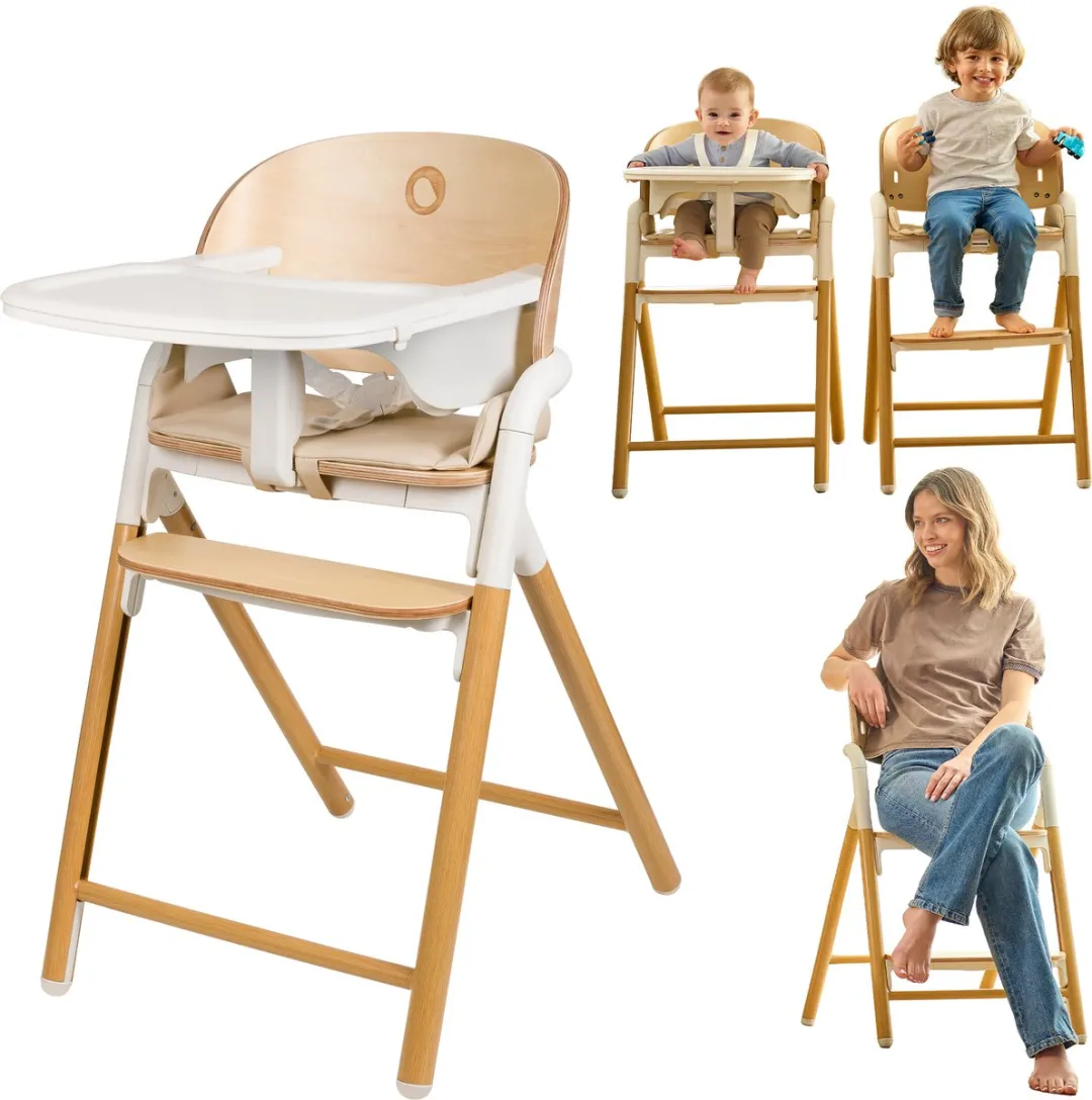 Lionelo Celia 3-in-1 Kinderstoel - Wit