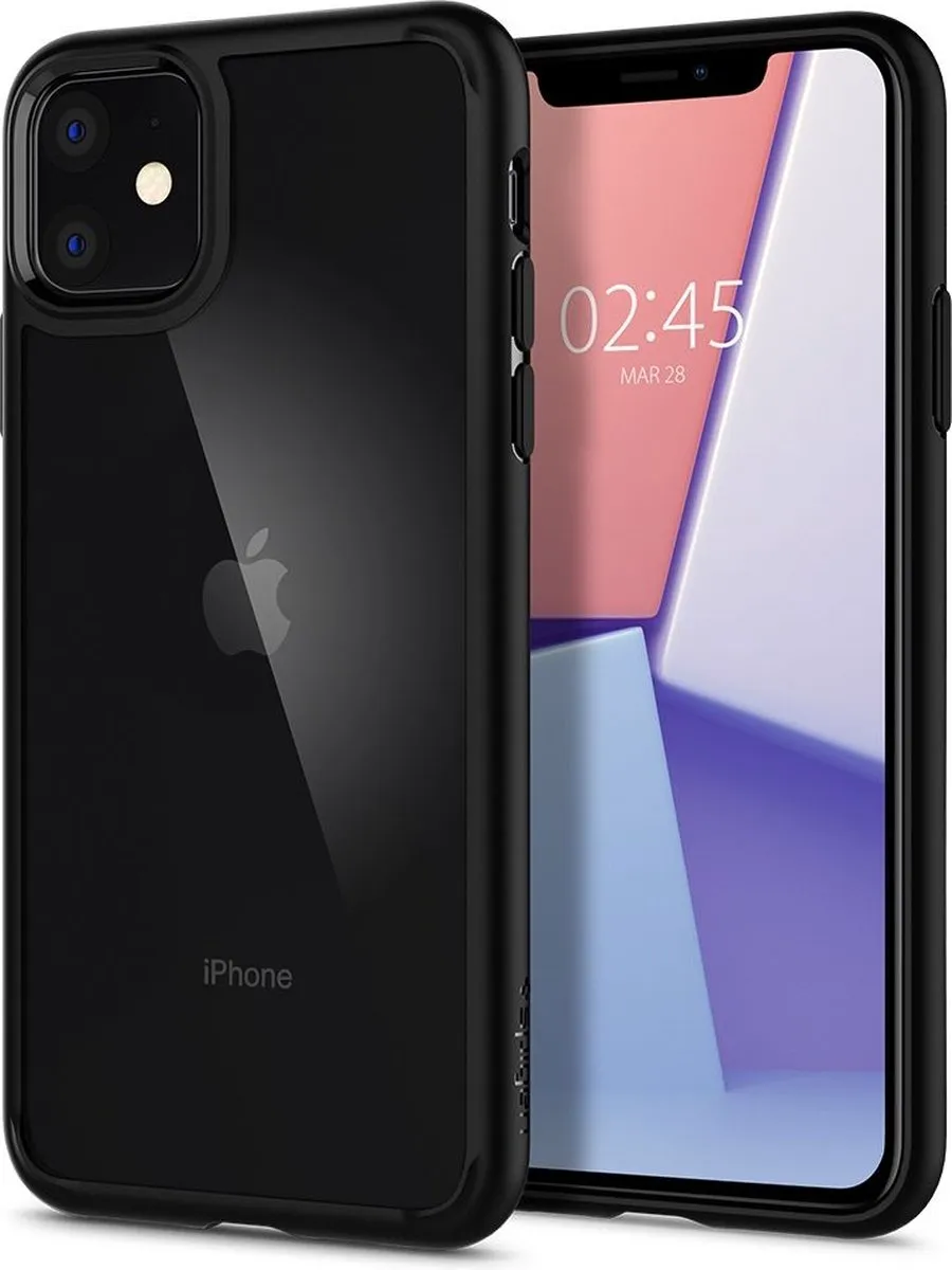 Spigen Ultra Hybrid Case iPhone 11 - Zwart