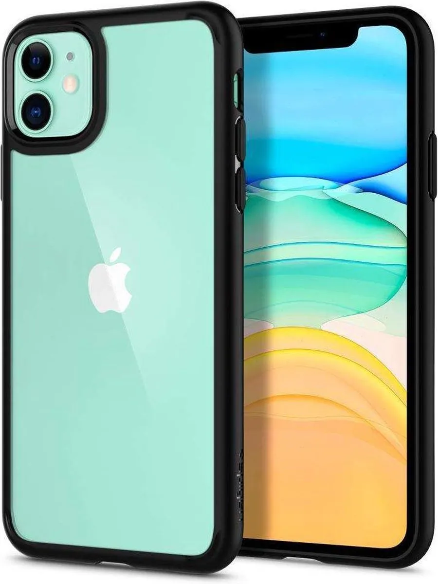Spigen Ultra Hybrid Case iPhone 11 - Zwart