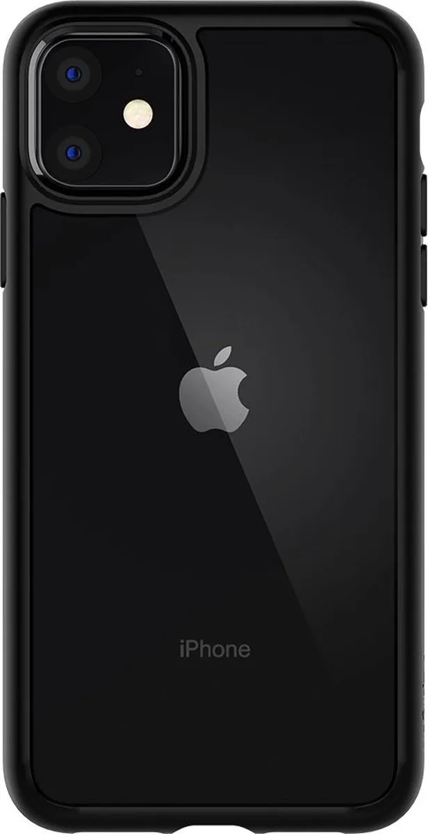 Spigen Ultra Hybrid Case iPhone 11 - Zwart - afbeelding 6 van 6