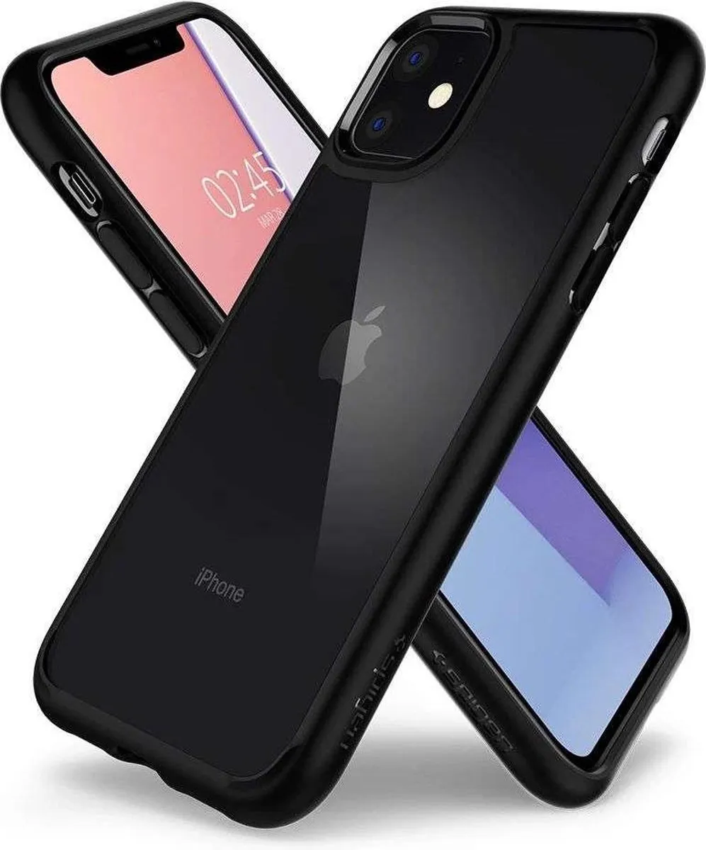 Spigen Ultra Hybrid Case iPhone 11 - Zwart