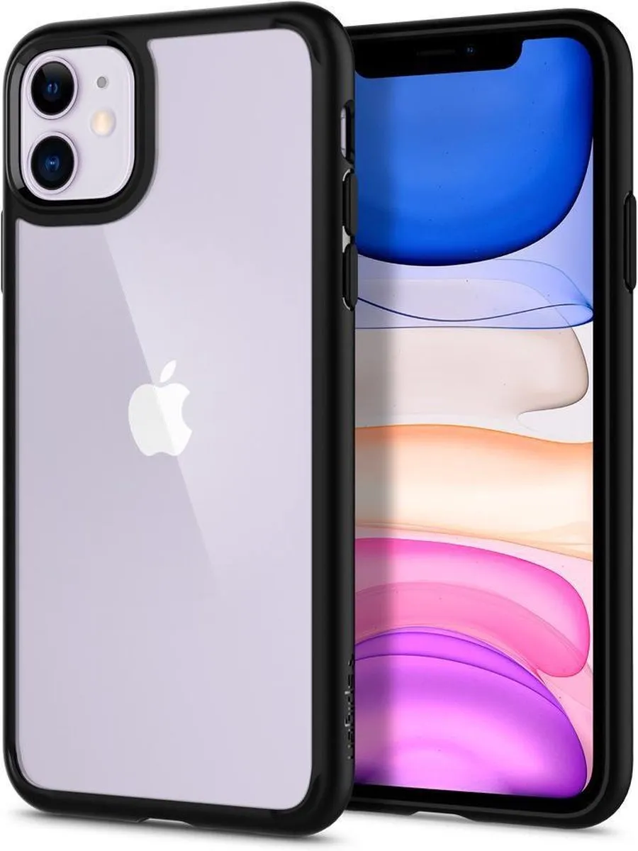 Spigen Ultra Hybrid Case iPhone 11 - Zwart