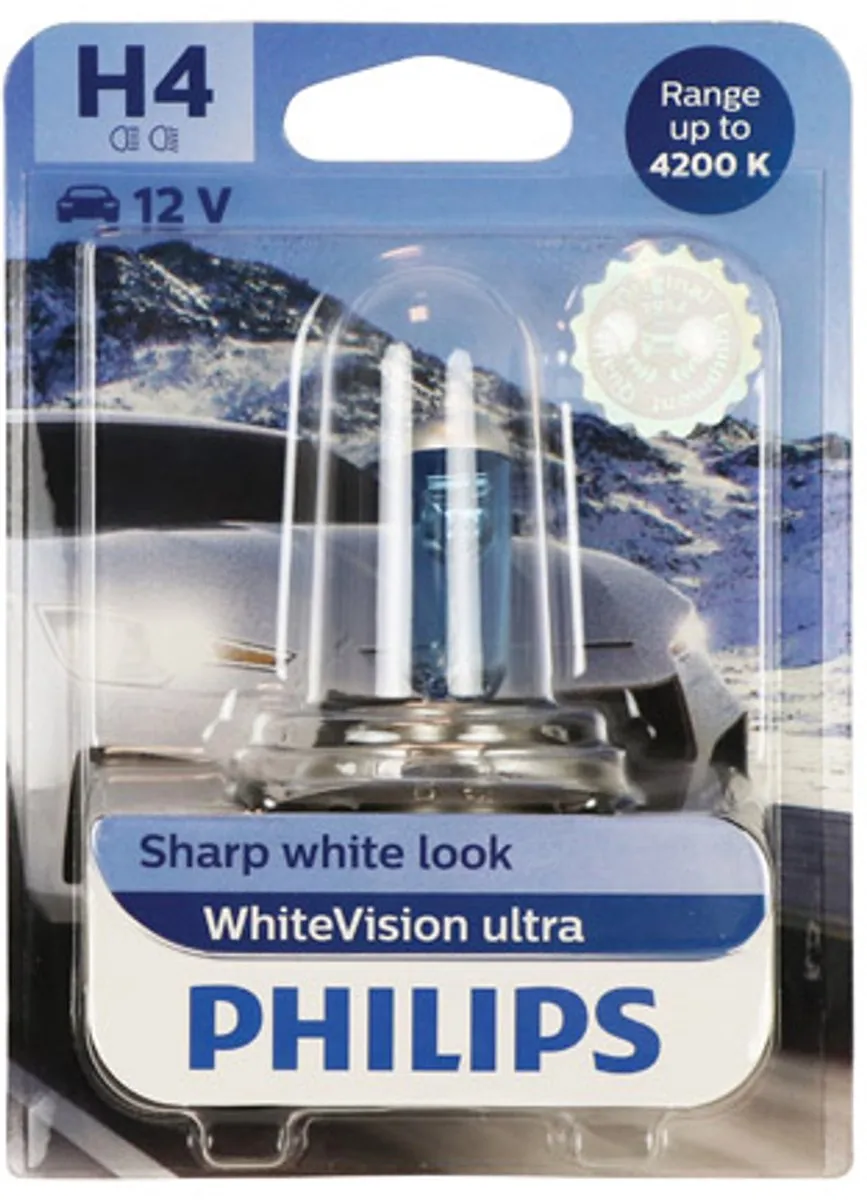 Philips Autolamp H4 Whitevision 12V/60W