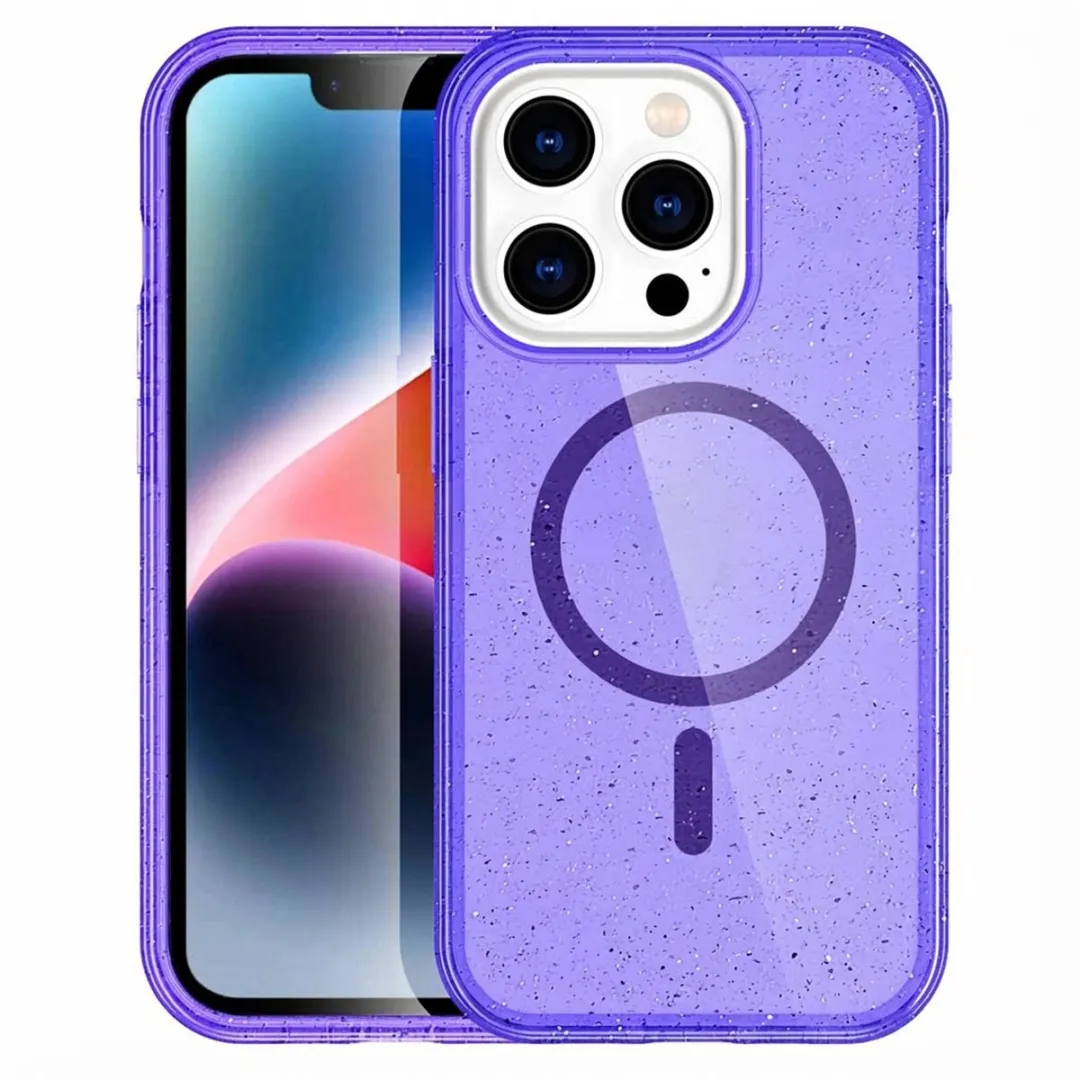 Imoshion Hoesje iPhone 14 Pro Max Sparkle Paars