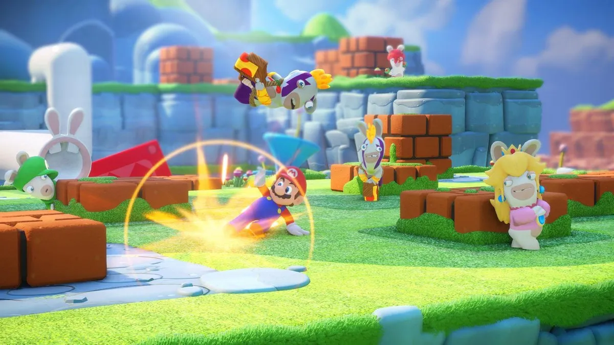 Ubisoft Mario + Rabbids Kingdom Battle Nintendo Switch - 2 Spelers