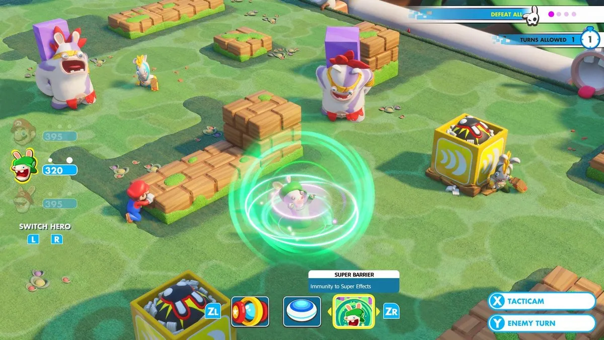 Ubisoft Mario + Rabbids Kingdom Battle Nintendo Switch - 2 Spelers - afbeelding 6 van 6