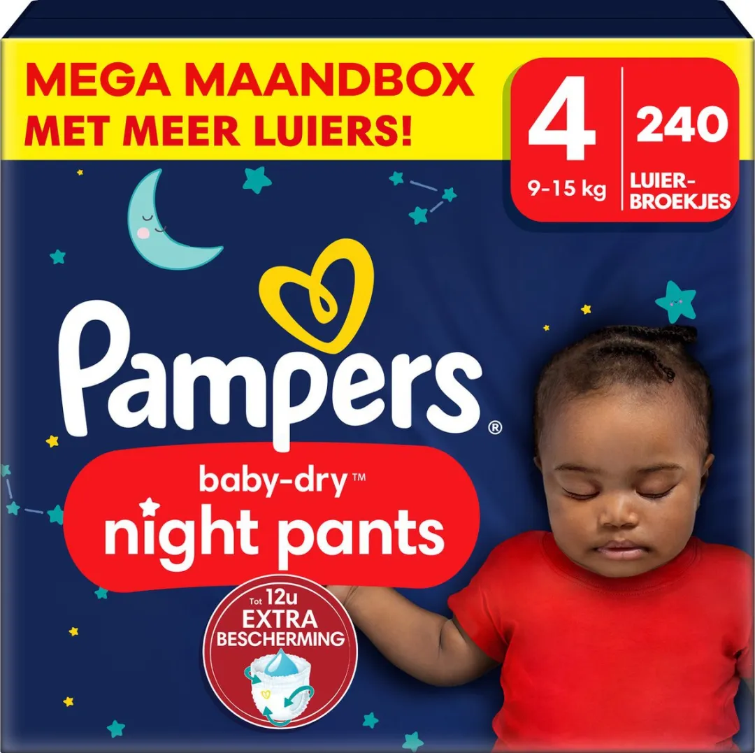 Pampers Baby Dry Night Pants Maat 4