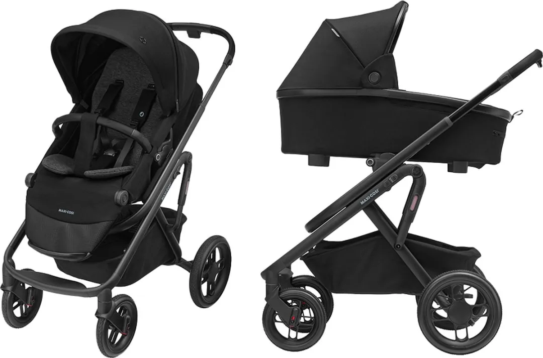 Maxi-Cosi Lila XP+ Kinderwagen Essential Black