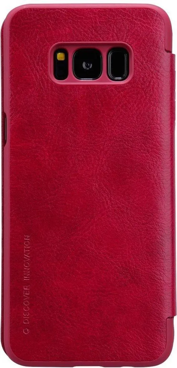 Nillkin Qin Series Hoesje Samsung Galaxy S8+ - Zwart - afbeelding 3 van 5