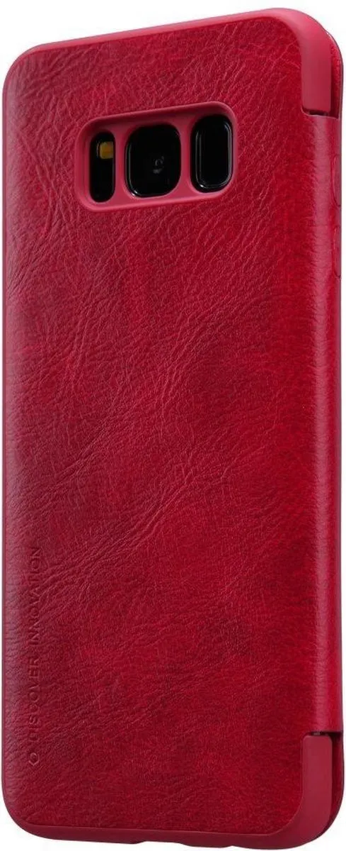 Nillkin Qin Series Hoesje Samsung Galaxy S8+ - Zwart - afbeelding 4 van 5