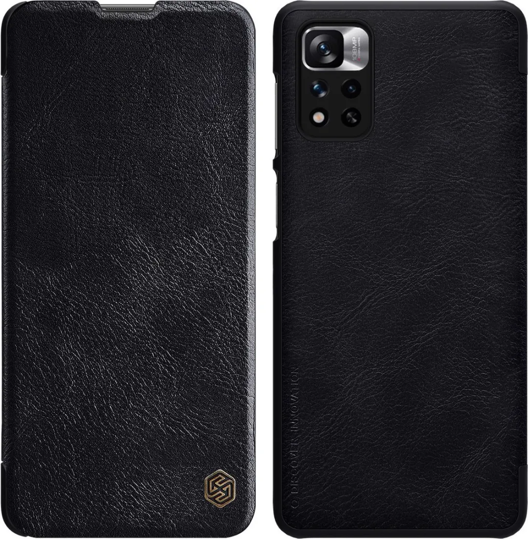 Nillkin Qin Book Case Xiaomi Redmi Note 11 Pro - Zwart - afbeelding 6 van 6