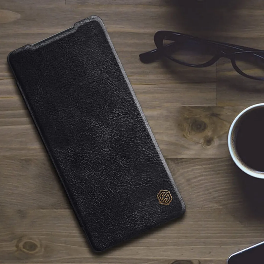 Nillkin Qin Book Case Xiaomi Redmi Note 11 Pro - Zwart - afbeelding 2 van 6