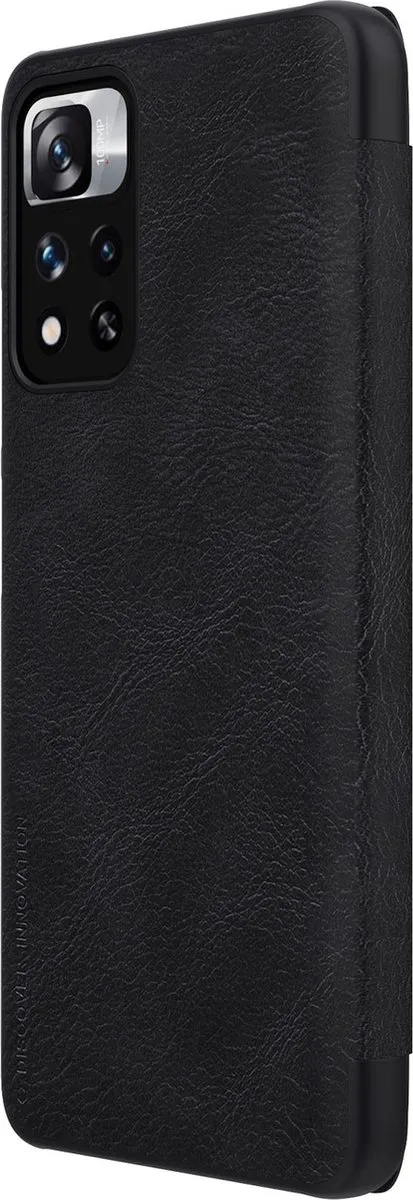 Nillkin Qin Book Case Xiaomi Redmi Note 11 Pro - Zwart - afbeelding 3 van 6