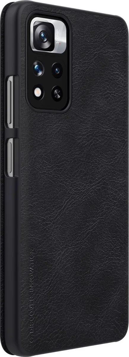 Nillkin Qin Book Case Xiaomi Redmi Note 11 Pro - Zwart - afbeelding 4 van 6