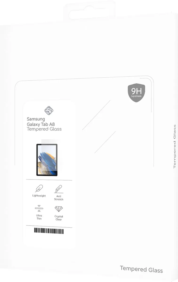 Just in Case Cazy Screenprotector Samsung Galaxy Tab A8 8061324 - Glas