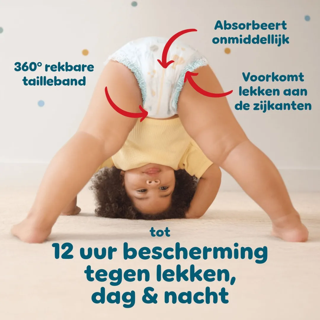 Pampers Baby-Dry Pants Maat 8 - 136 Stuks - 17kg+